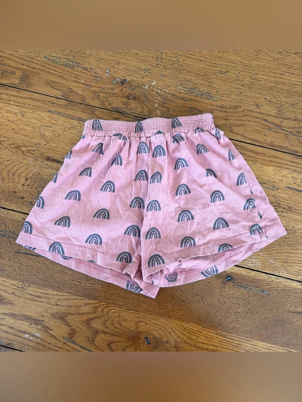 Indy and Pippa Rainbow Shorts Set & Extra Tee Girls Size 5T